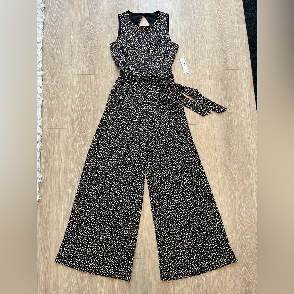 Shelby & Palmer Patterned Jumpsuit - Small